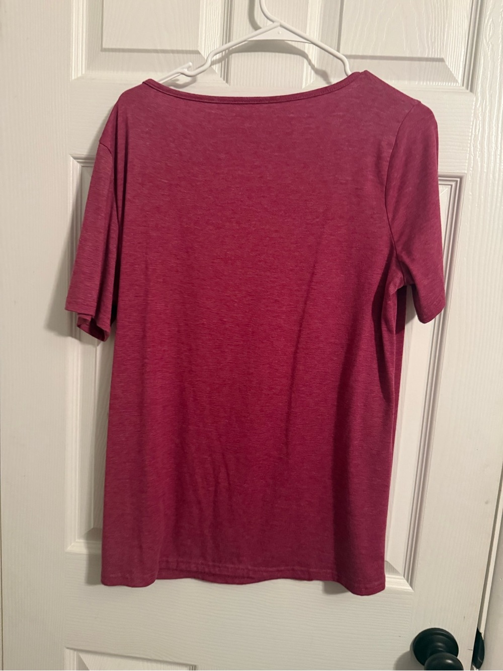 Amazon Women's Howdy Graphic Tee - Raspberry - Picture 2 of 2